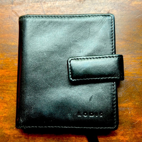 Lodis Black Leather Classy Wallet - Picture 1 of 6